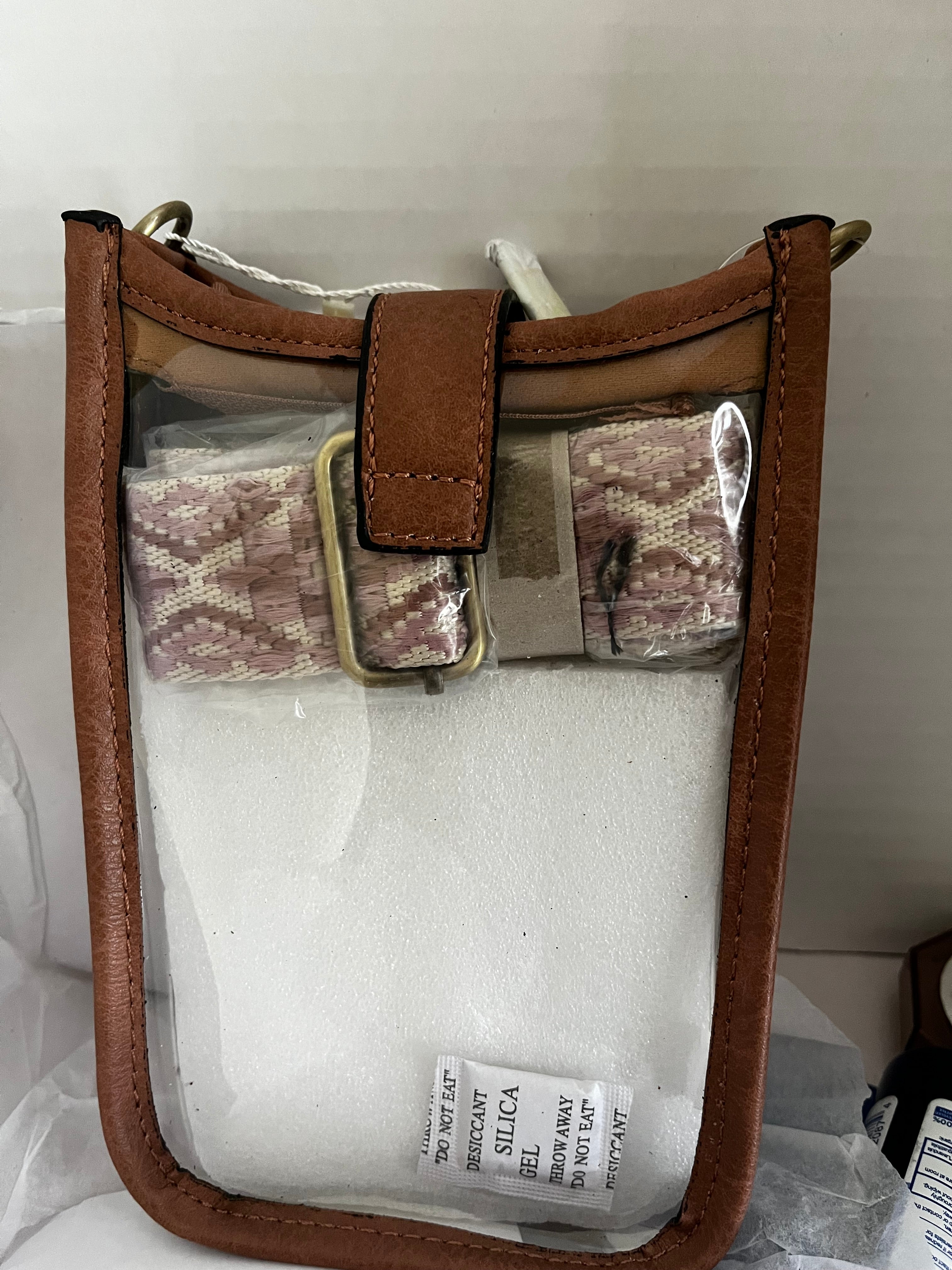 Le Meil Clear Stadium Approved Crossbody Bag – Game Day, Concert & Event Purse