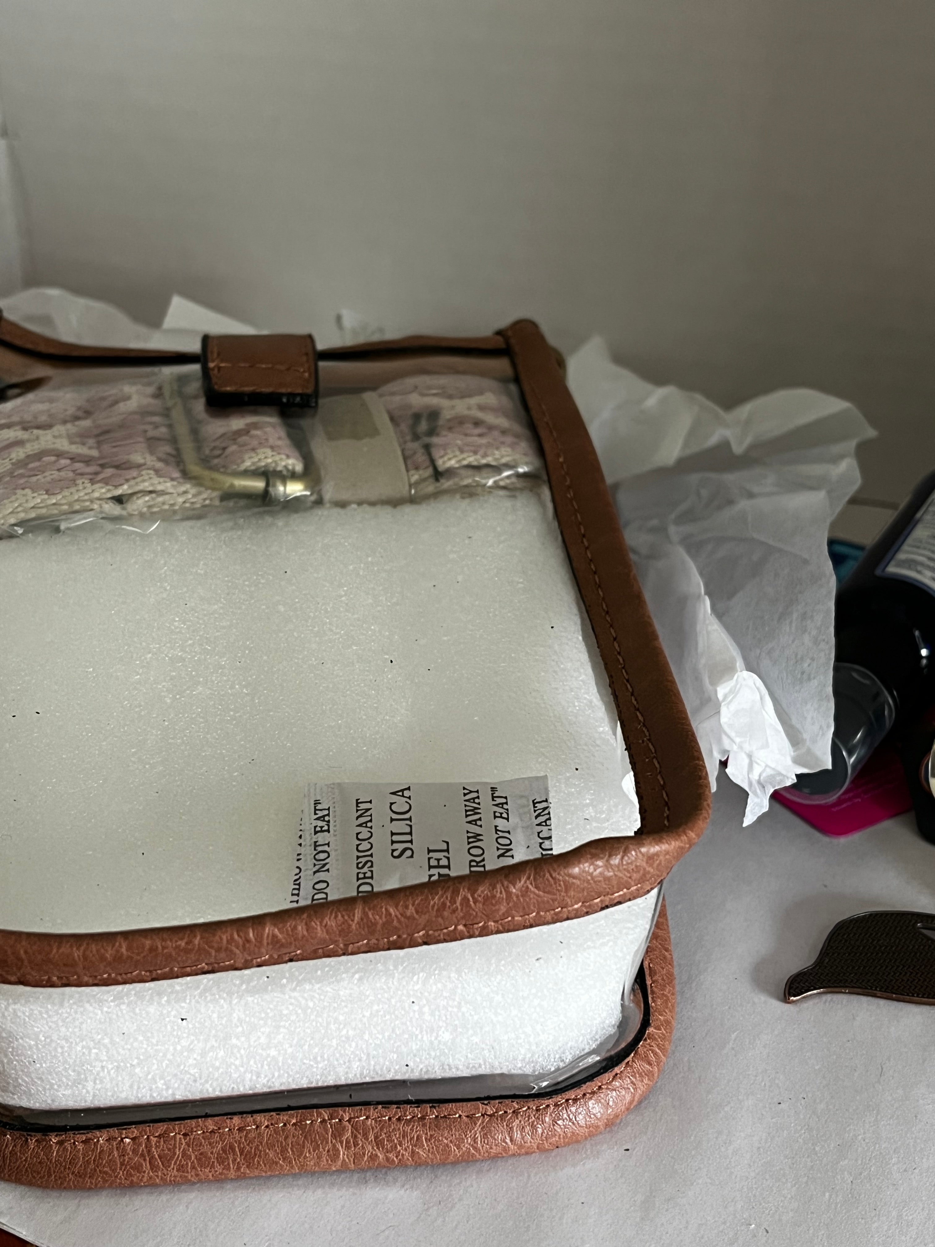 Le Meil Clear Stadium Approved Crossbody Bag – Game Day, Concert & Event Purse